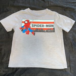 MARVEL SPIDER-MAN KID BOY YOUTH SHORT SLEEVE SHIRT